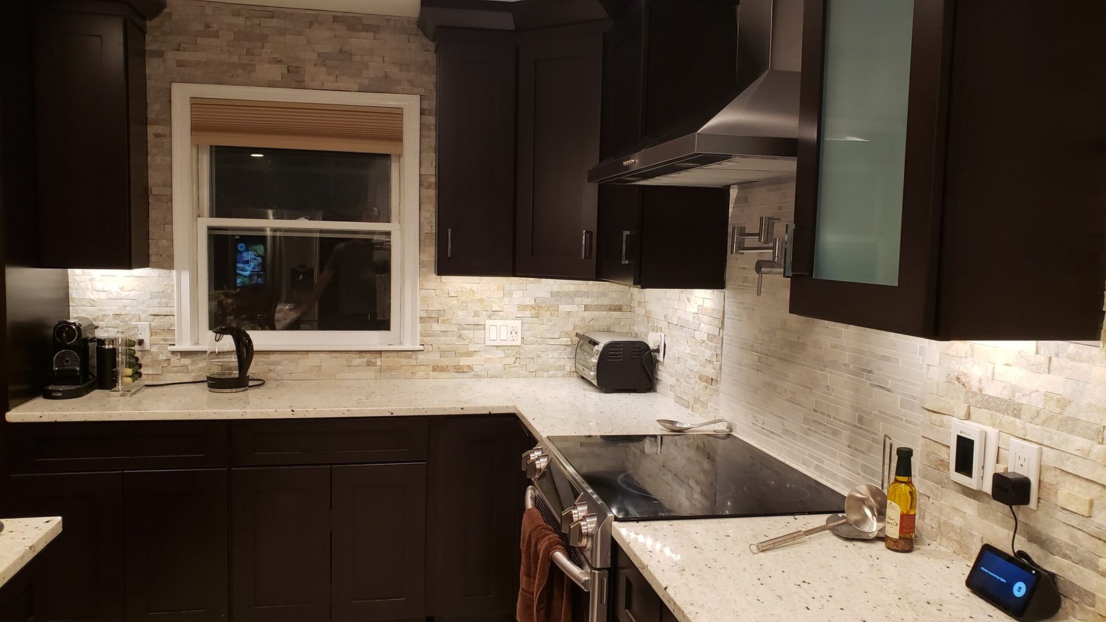 Completed kitchen renovation in Marblehead Massachusetts