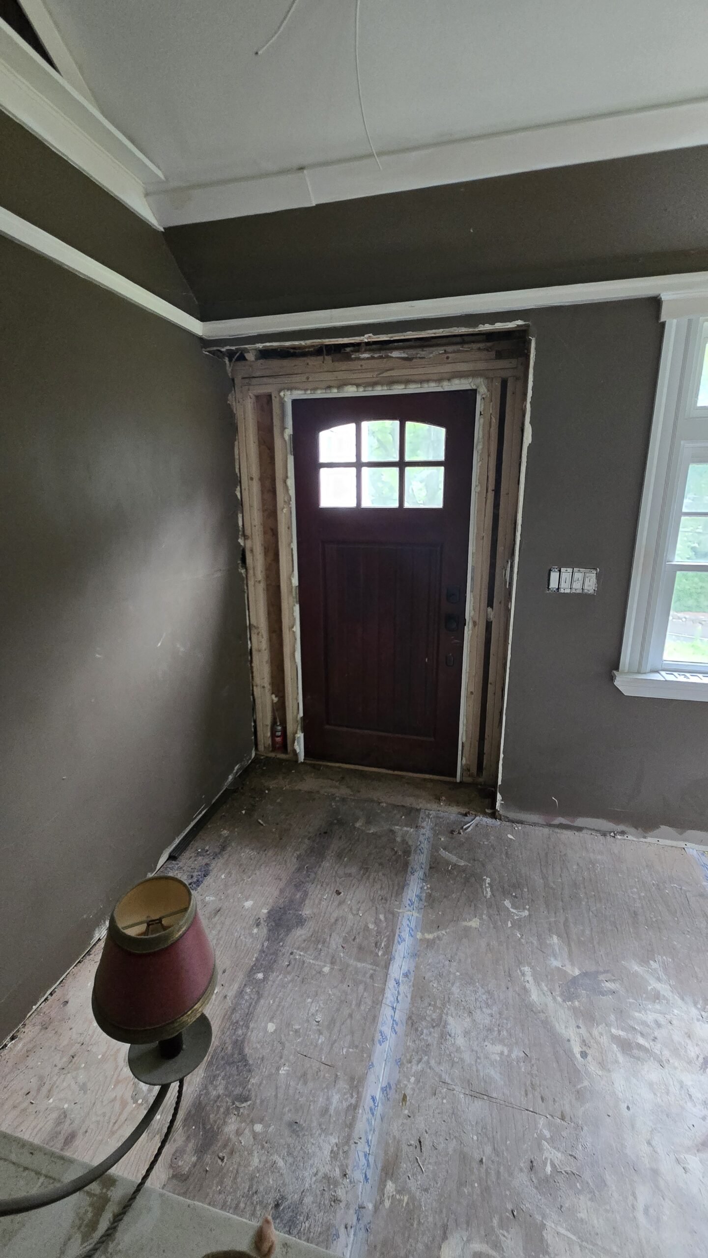 Incomplete interior living space when NERP took over in Wayland Massachusetts, photograph 8