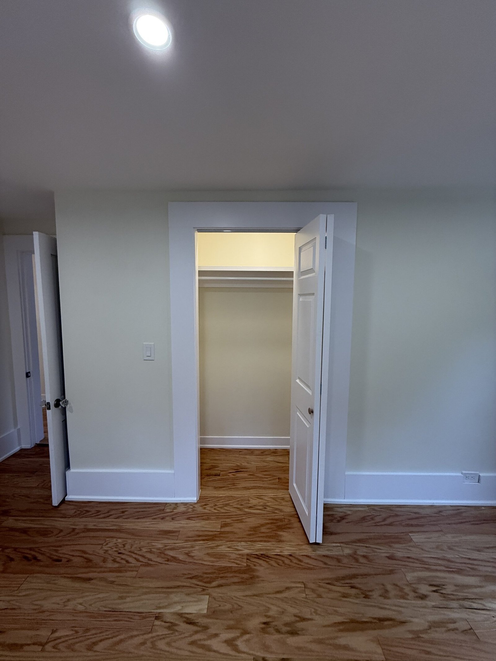 Contractor-taken completed bedroom, closet, or storage area after renovation in Wayland Massachusetts, photograph 14