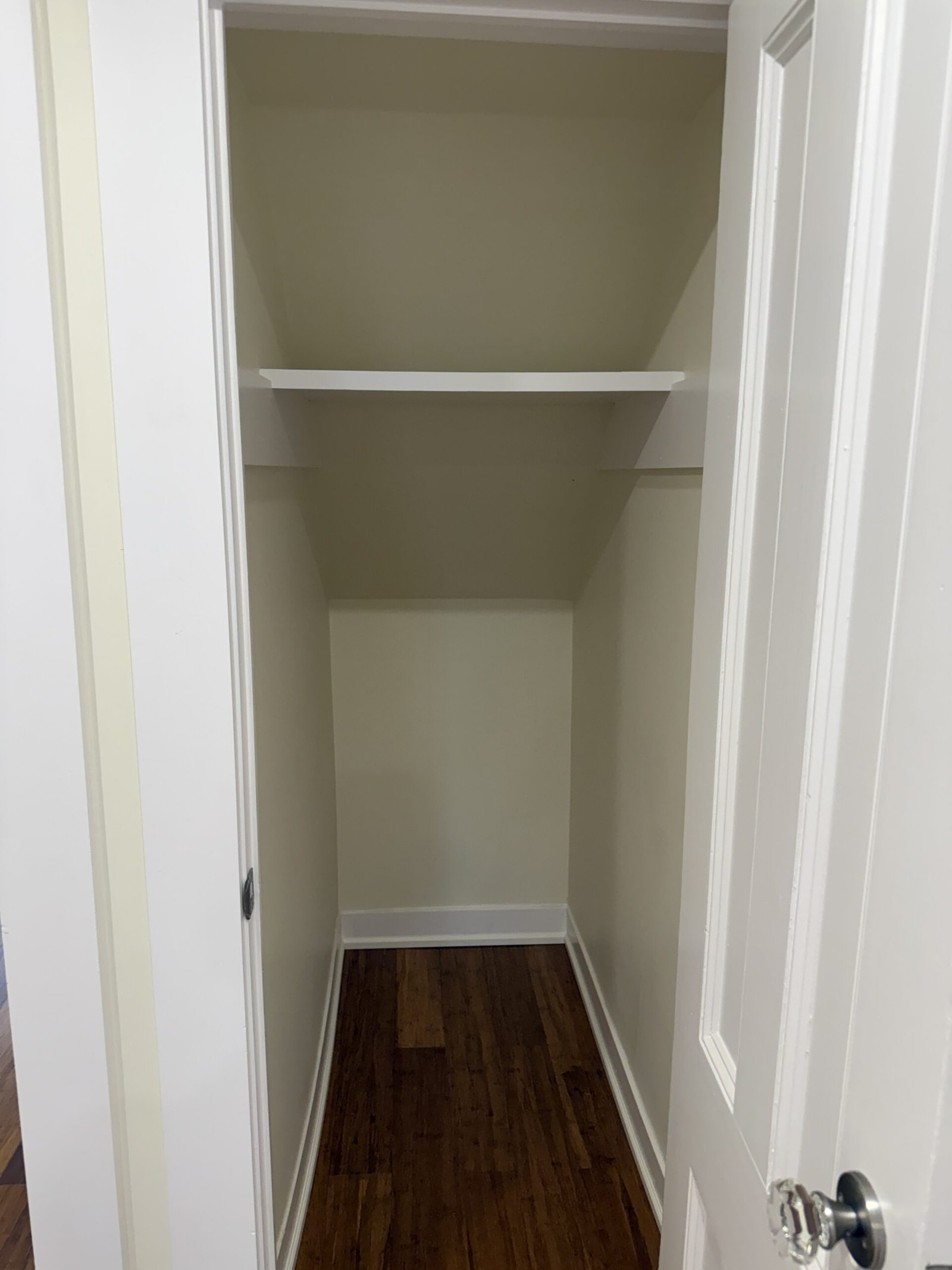 Contractor-taken completed bedroom, closet, or storage area after renovation in Wayland Massachusetts, photograph 19