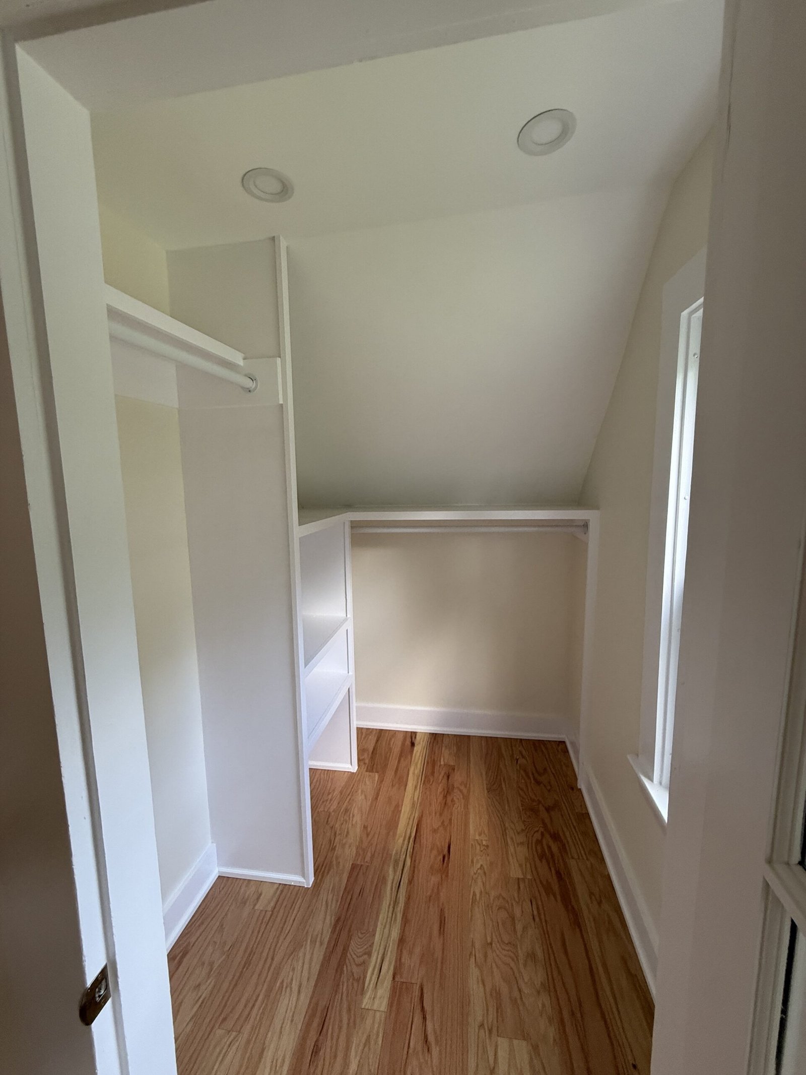 Contractor-taken completed bedroom, closet, or storage area after renovation in Wayland Massachusetts, photograph 20