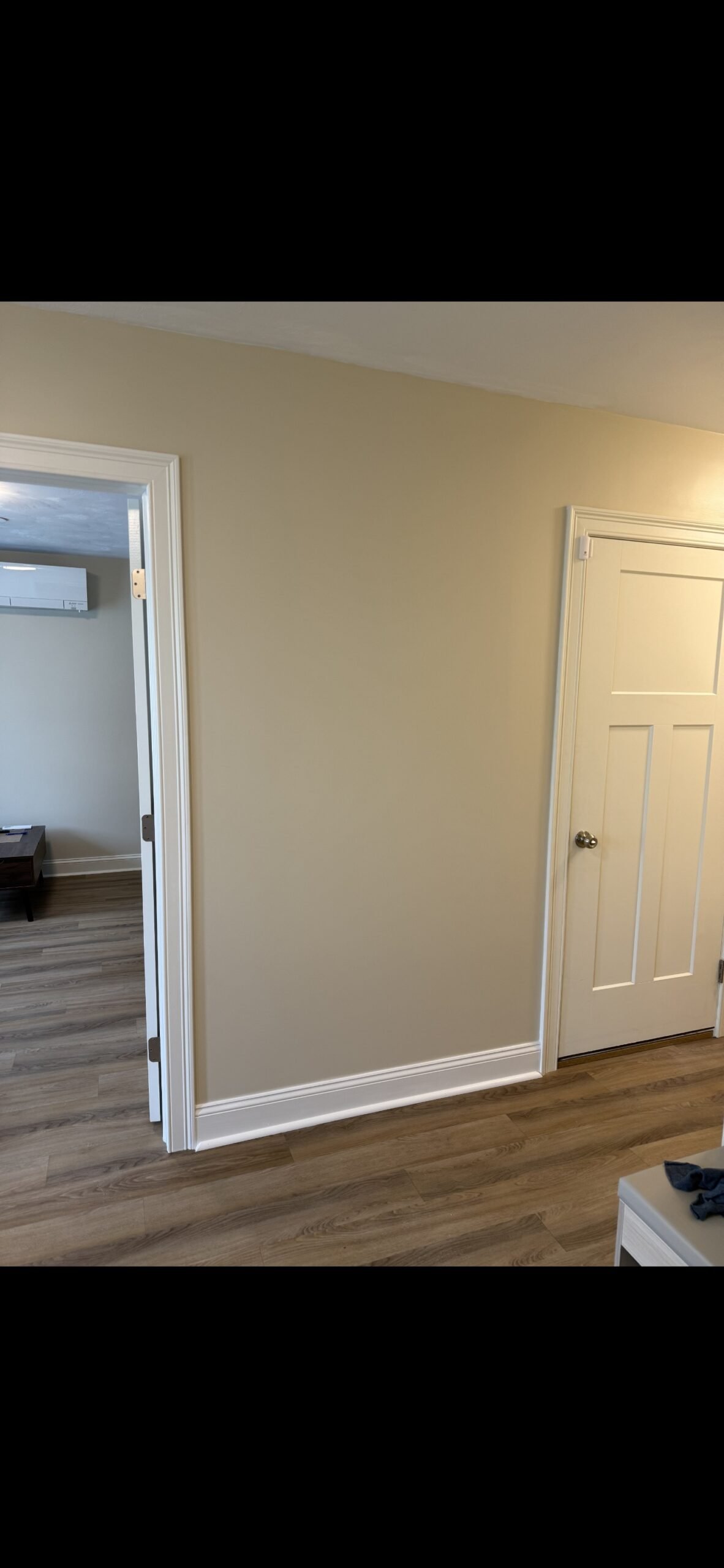 Finished guest bedroom conversion in Wilmington Massachusetts