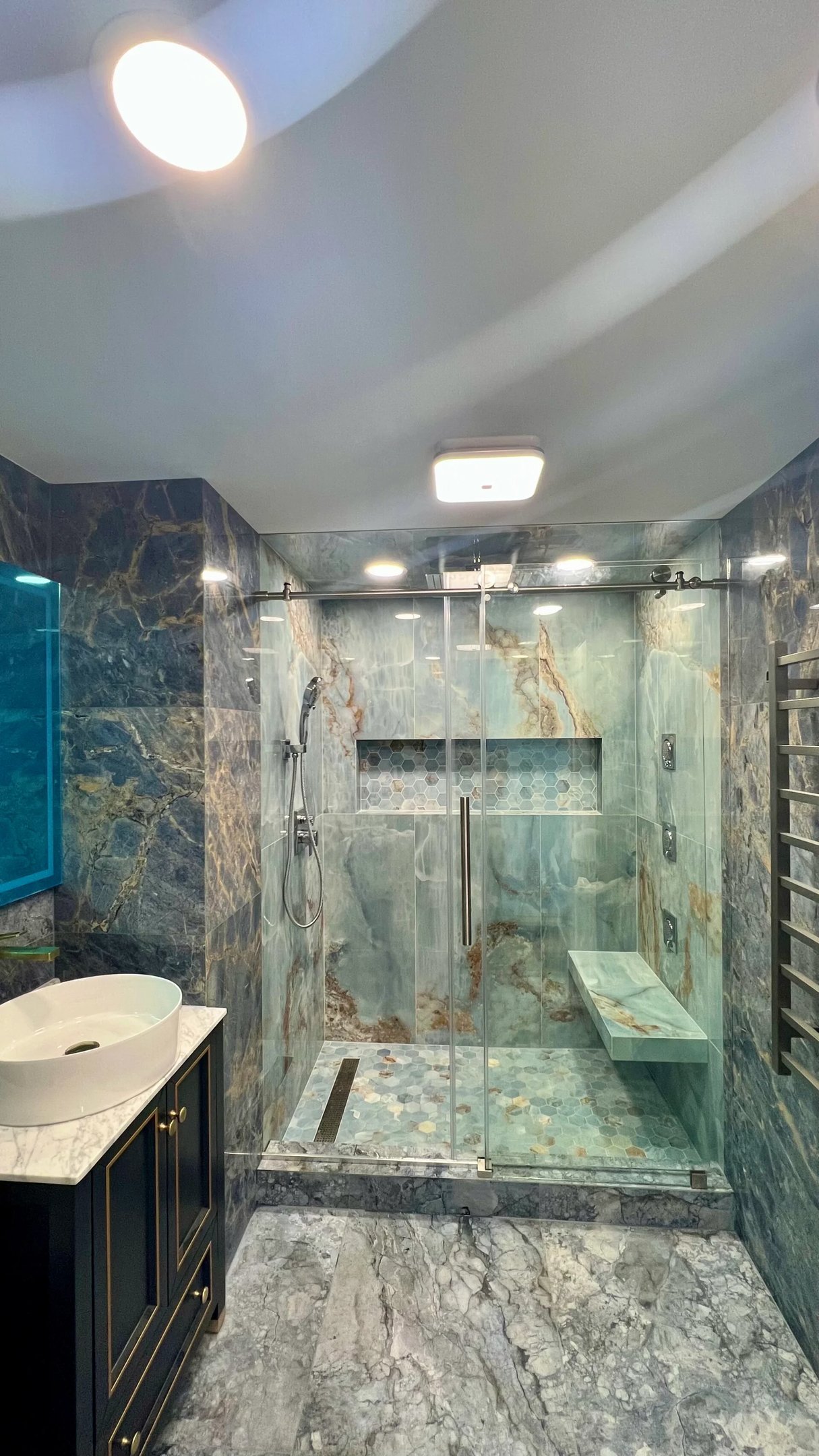 bathroom remodel North Shore MA — tiled shower