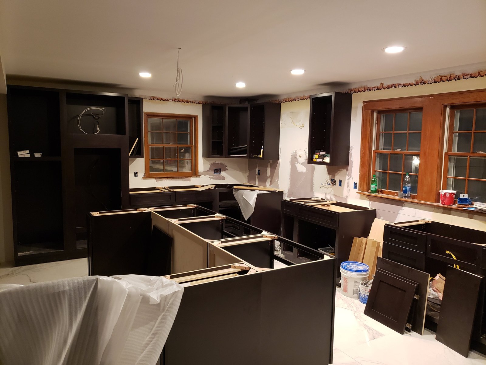 kitchen remodel Salem MA — cabinetry and counters